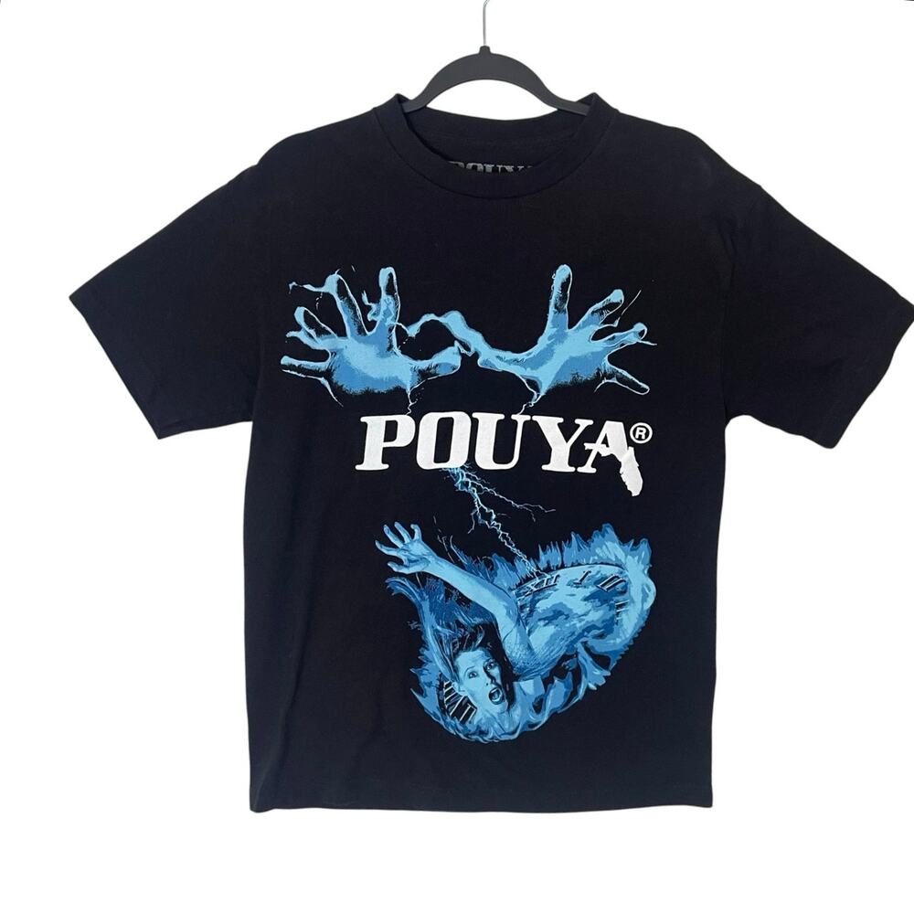 POUYA Grey Day Tour Shirt Size M Offical Merch